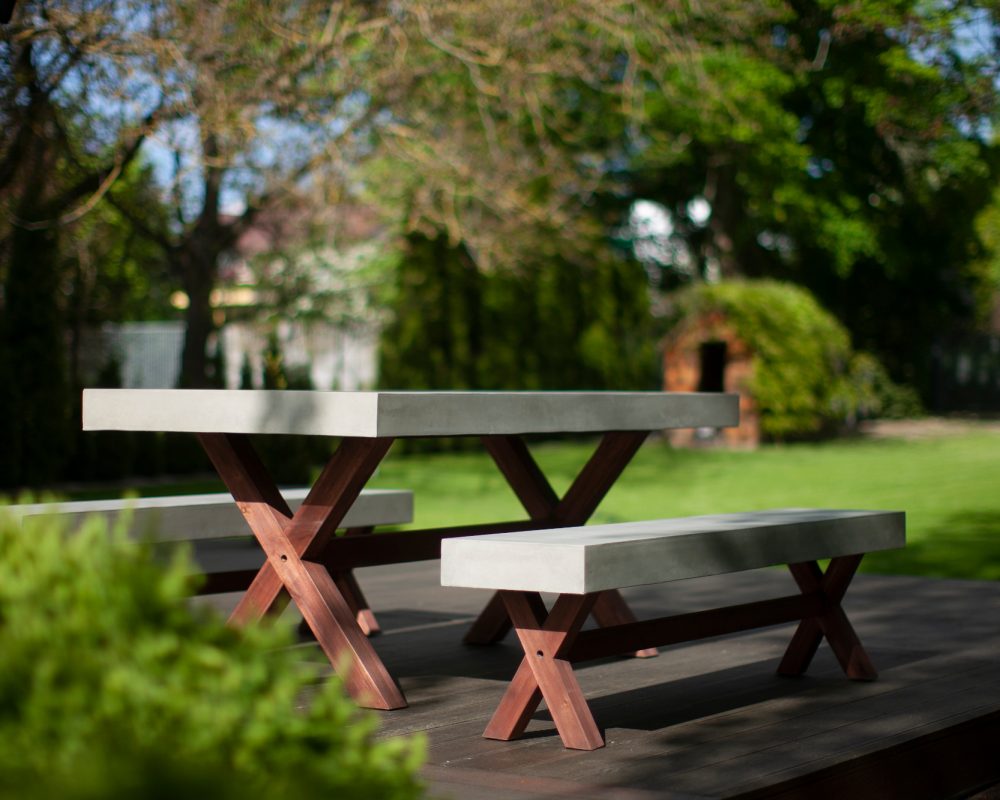 concrete furniture